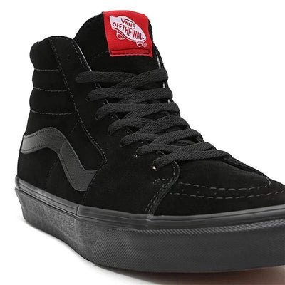 Vans UY Sk8 Hi Trainers Men's Sneakers — Black Leather High-Top