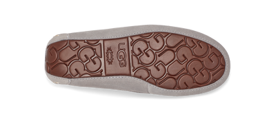 UGG Ansley Womens Slippers — Light Grey Suede
