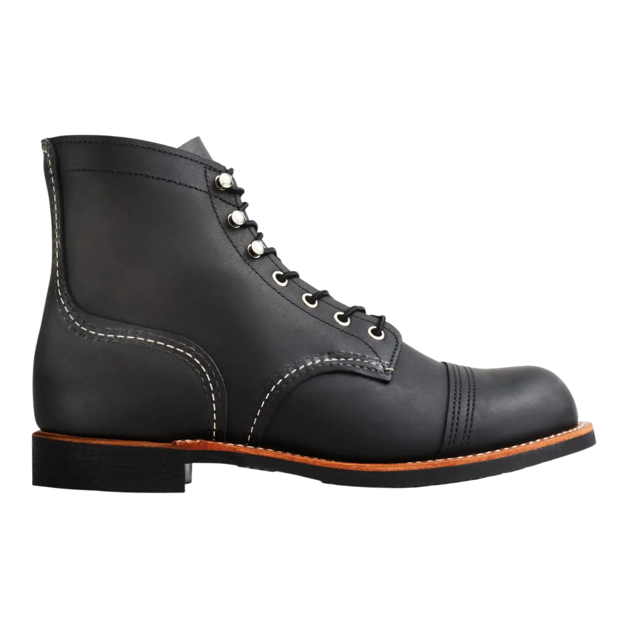 Red Wing Iron Ranger Men Boots Black Harness Leather