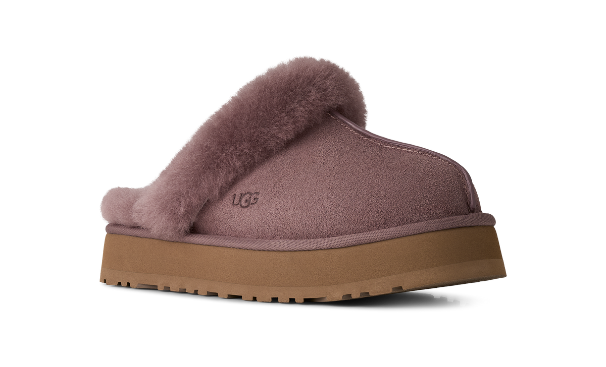 UGG Disquette Womens Platform Slippers — Portobello Suede
