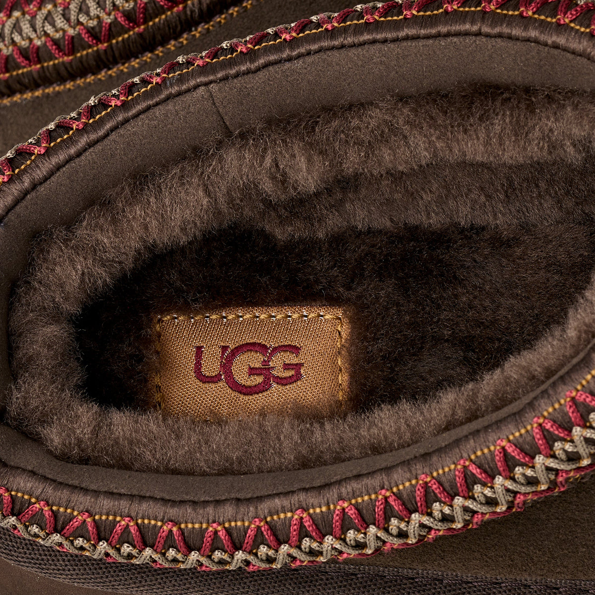 UGG Tazz II Womens Platform Slippers — Dusted Cocoa Suede