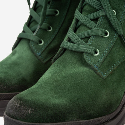 Vinci Leather The Elera Green Leather Block Heel Women Boot – product view 8