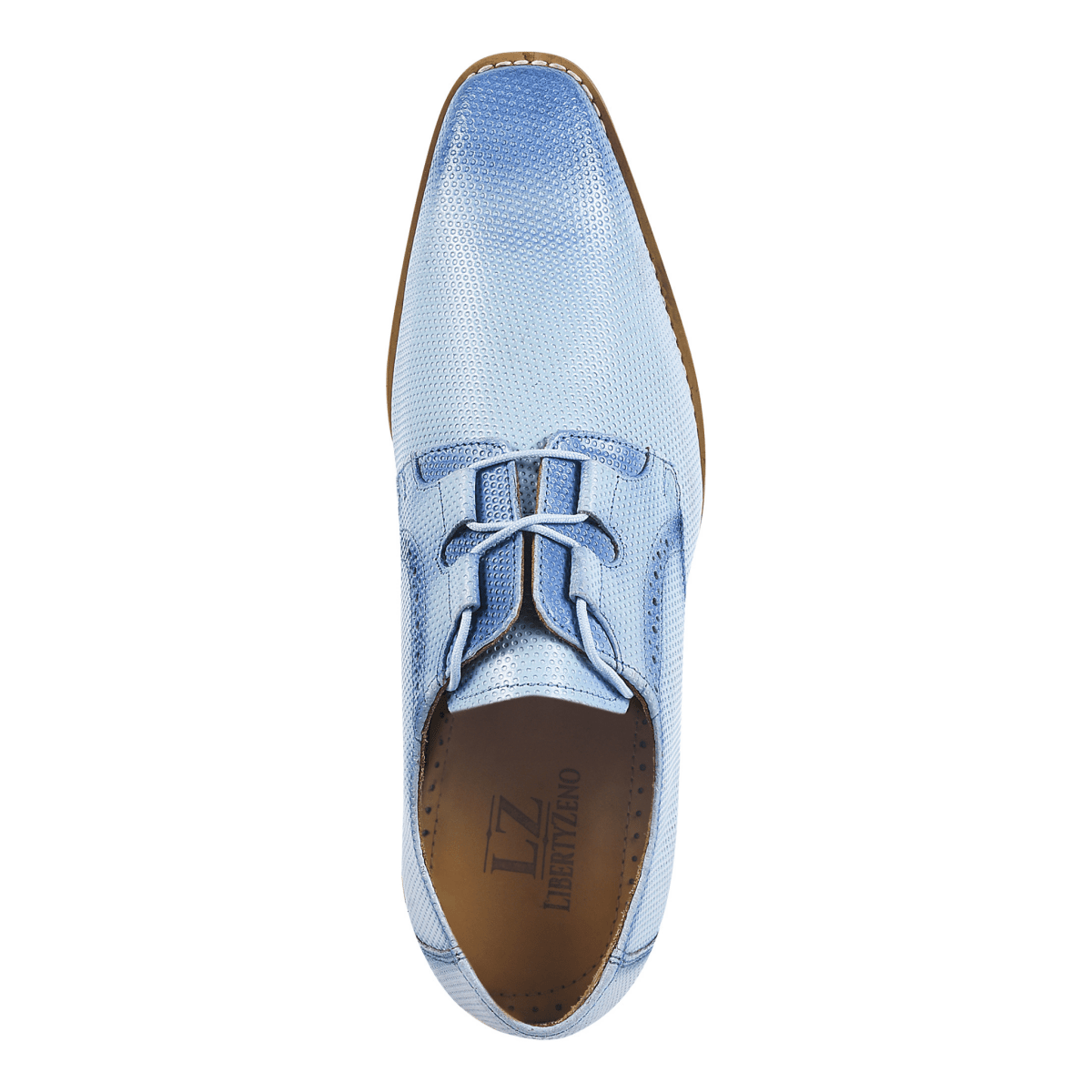 Liberty Zeno Eric Genuine Leather Oxford Style Lace - Up Dress Shoes For Men