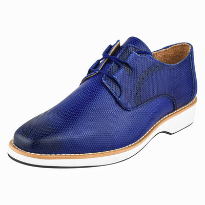 Liberty Zeno Eric Genuine Leather Oxford Style Lace - Up Dress Shoes For Men