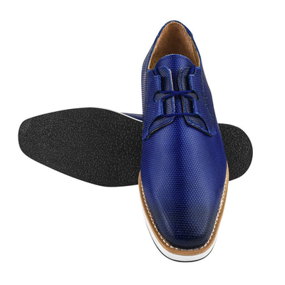 Liberty Zeno Eric Genuine Leather Oxford Style Lace - Up Dress Shoes For Men