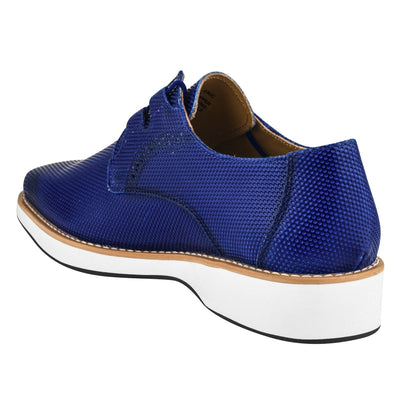 Liberty Zeno Eric Genuine Leather Oxford Style Lace - Up Dress Shoes For Men