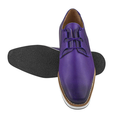 Liberty Zeno Eric Genuine Leather Oxford Style Lace - Up Dress Shoes For Men