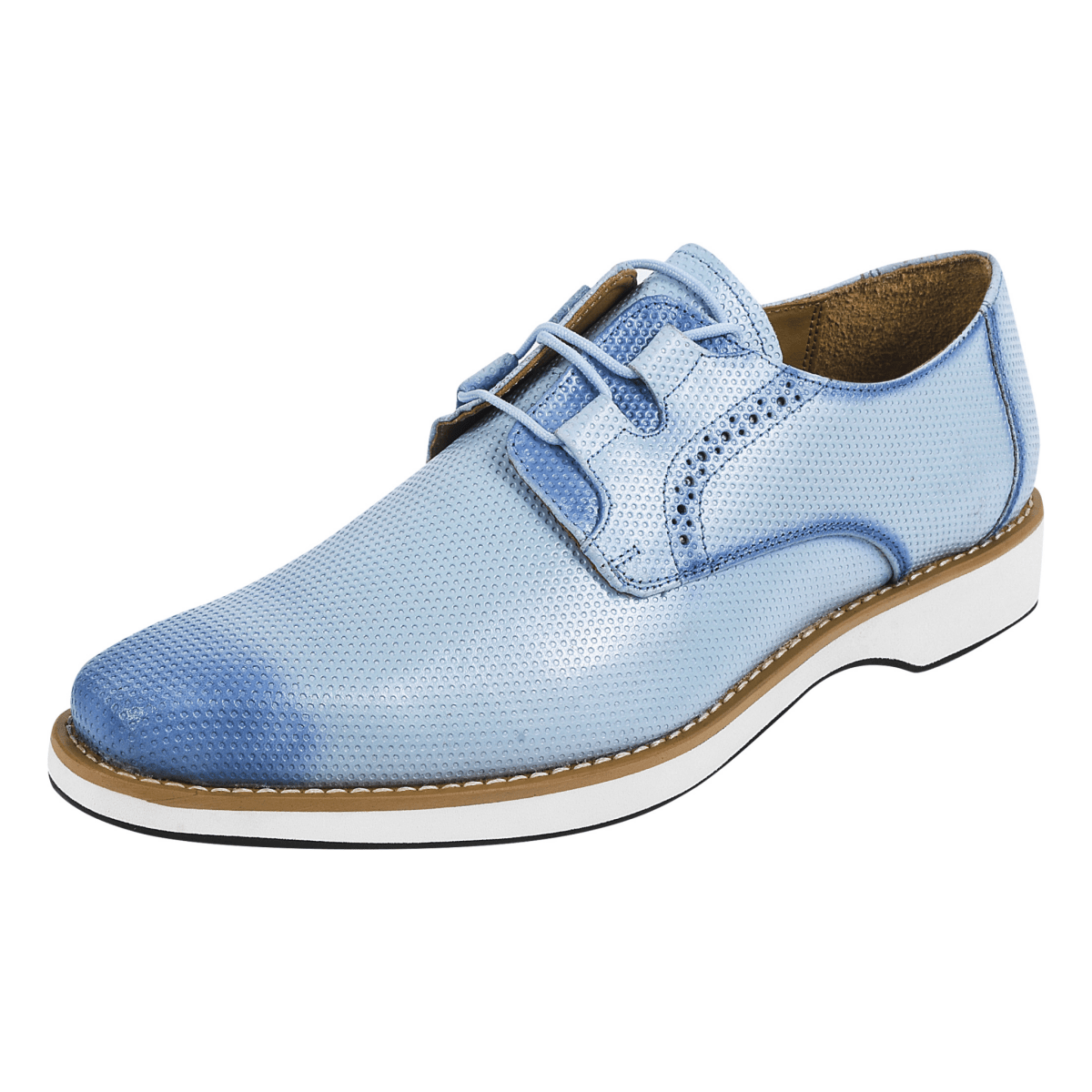 Liberty Zeno Eric Genuine Leather Oxford Style Lace - Up Dress Shoes For Men