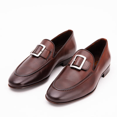 Vinci Leather The Astoria Tan Bit Dress Loafer Limited Edition Men Shoe – product view 4