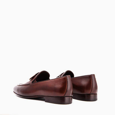 Vinci Leather The Astoria Tan Bit Dress Loafer Limited Edition Men Shoe – product view 3