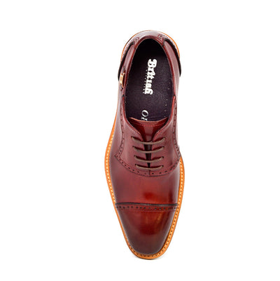British Walkers Executive Men's Black Leather Oxford Lace Up Dress Shoes view 17