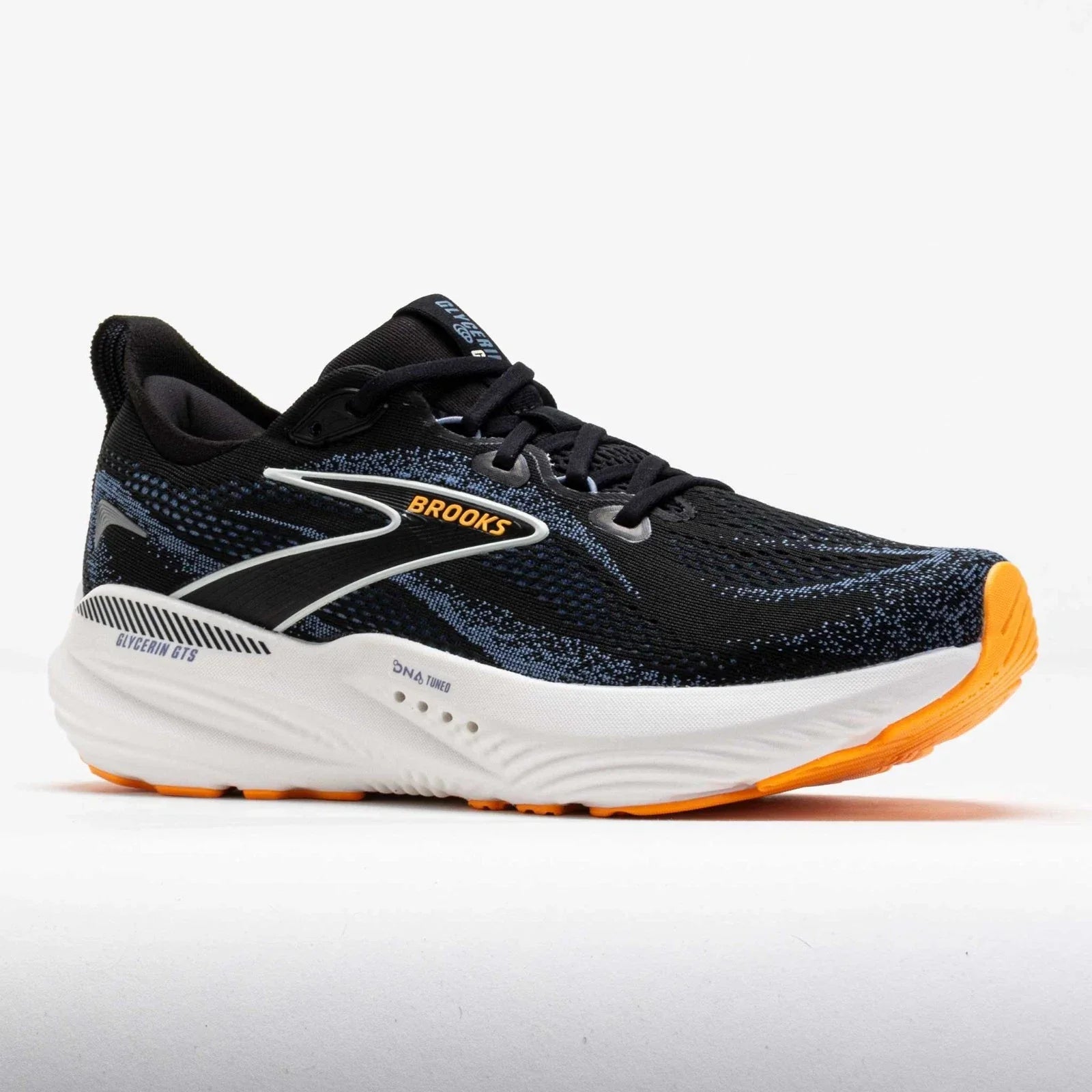 Brooks Glycerin GTS 22 Men's Sneakers — Black Running