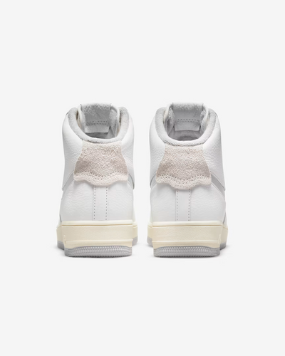 Nike Air Force 1 Sculpt Women's Platform Sneakers — White Leather Platform Low-Top