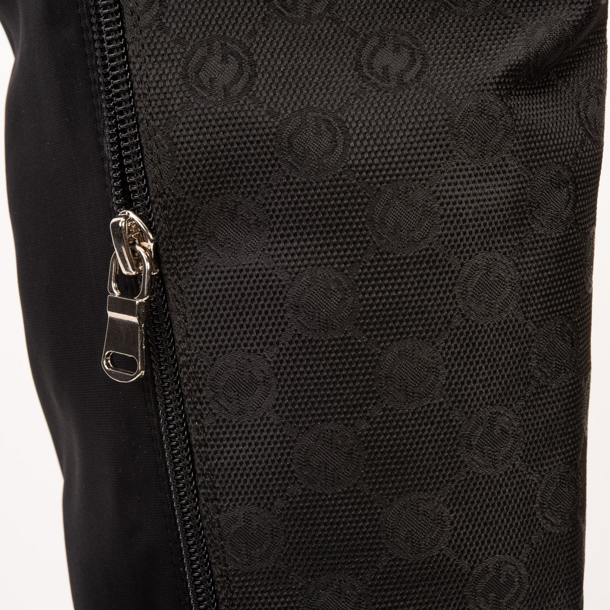 Vinci Leather The Gallant Black Leather Knee-High Boot – product view 8