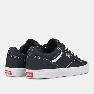 Vans Seldan Men's Sneakers — Black/White Canvas