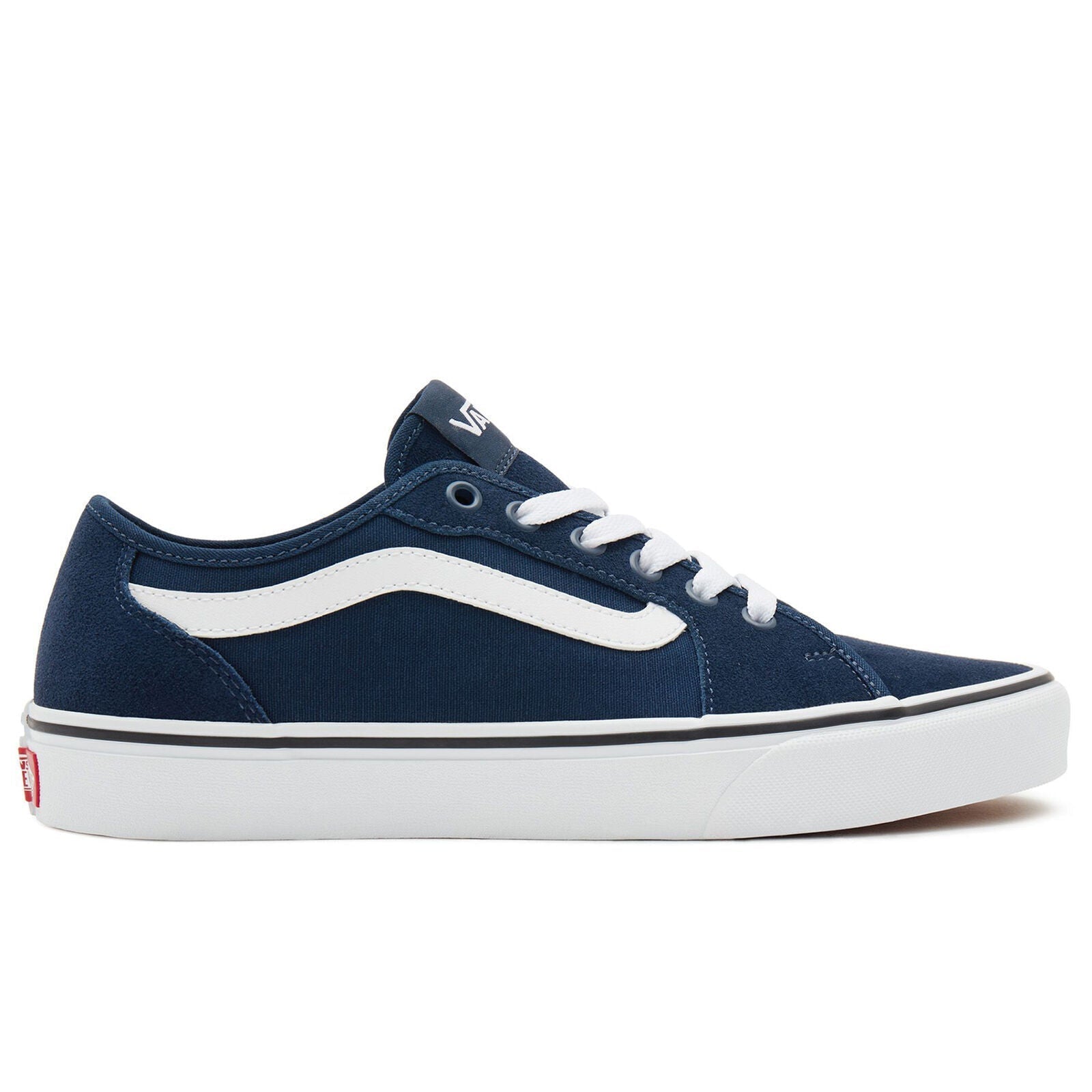 Vans Filmore Decon Men's Sneakers — Blue/White Suede