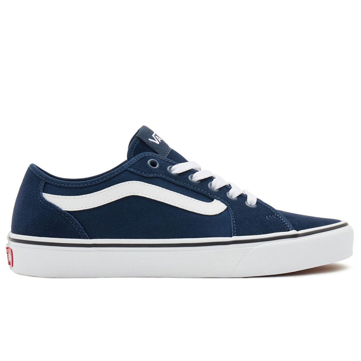 Vans Filmore Decon Men's Sneakers — Blue/White Suede – product view 2