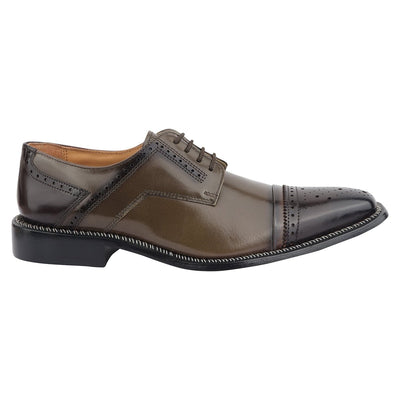Liberty Zeno Finn Leather Oxford Style Dress Shoes