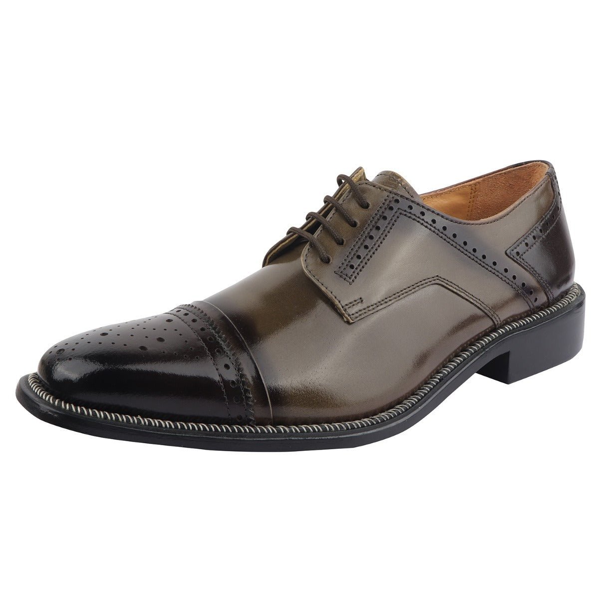 Liberty Zeno Finn Leather Oxford Style Dress Shoes