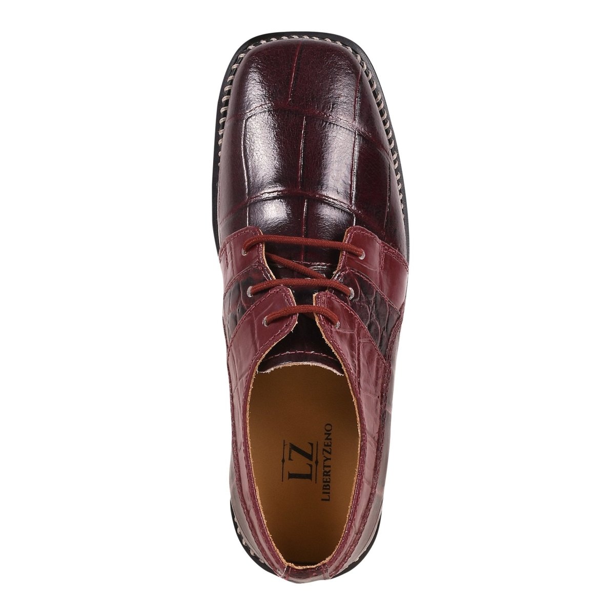 Liberty Zeno Fluky Leather Oxford Style Dress Shoes