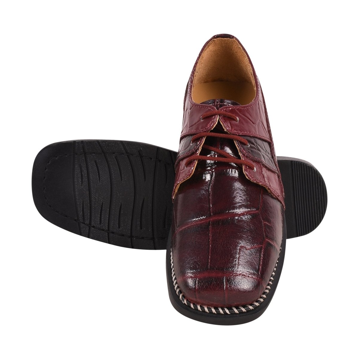 Liberty Zeno Fluky Leather Oxford Style Dress Shoes