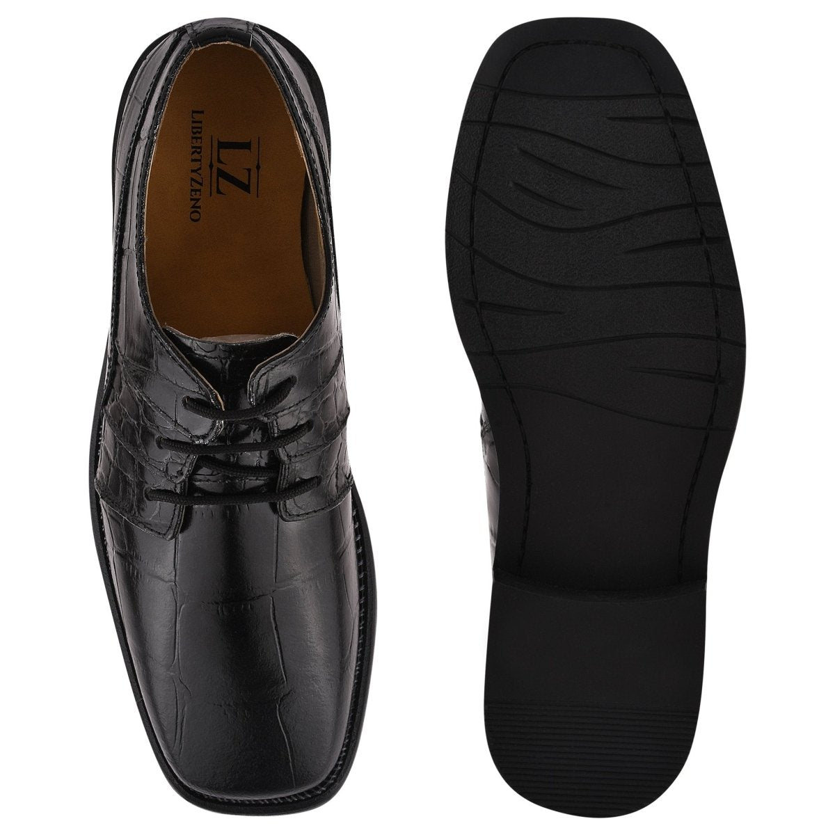 Liberty Zeno Fluky Leather Oxford Style Dress Shoes