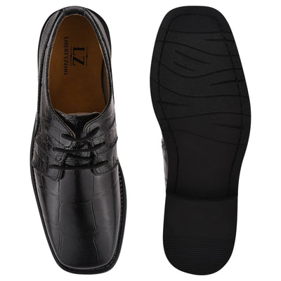 Liberty Zeno Fluky Leather Oxford Style Dress Shoes