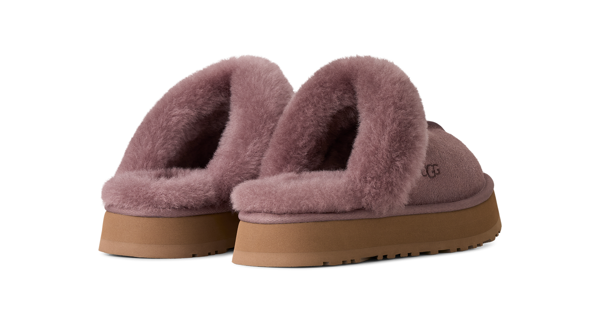 UGG Disquette Womens Platform Slippers — Portobello Suede