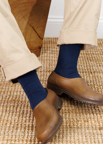 American Trench Foundation Crew Socks – USA Made Cotton Everyday Crew Socks top view