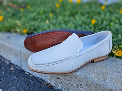 Carrucci Shoes Francis Timeless Slip On Loafer Luxury Leather KL20102