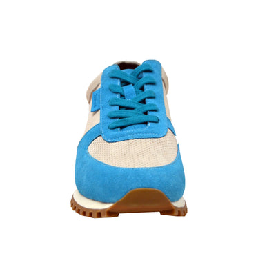 British Walkers Surrey Men's Aqua Low Top Sneakers view 3