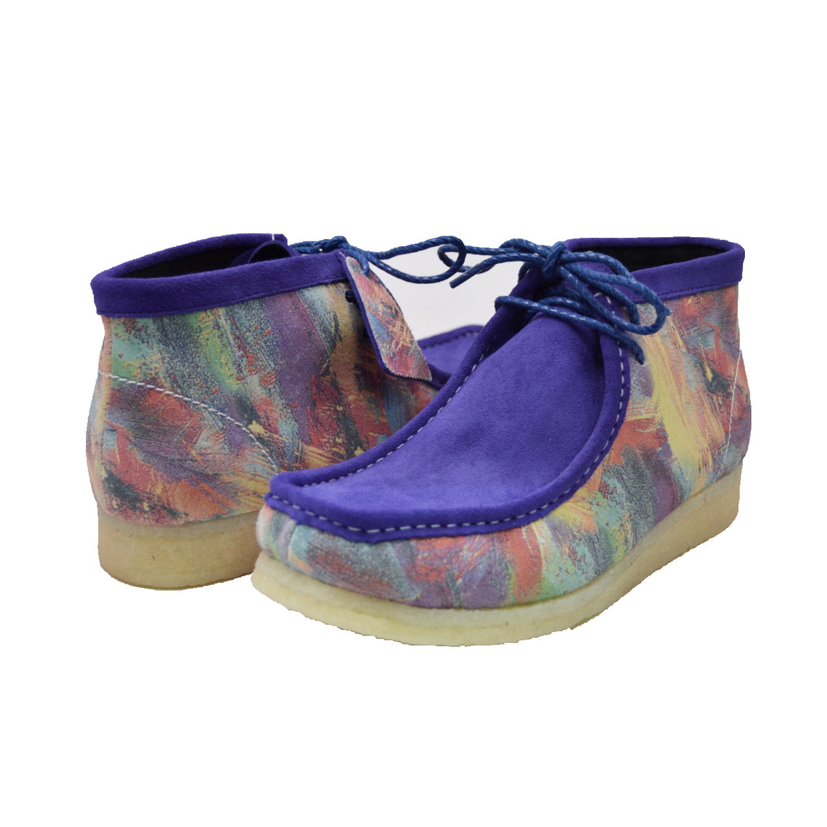 Walker Custom-Designed Shoe with Distinctive Color Combinations-Designed Paint Shoe
