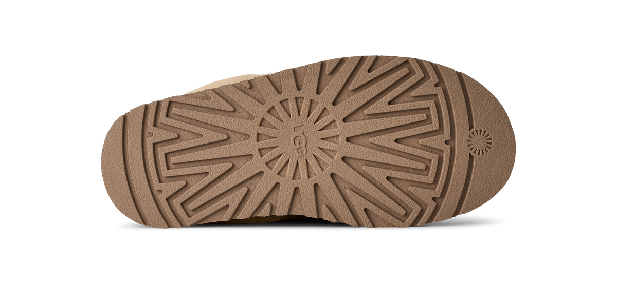UGG Disquette Womens Platform Slippers — Sand Suede