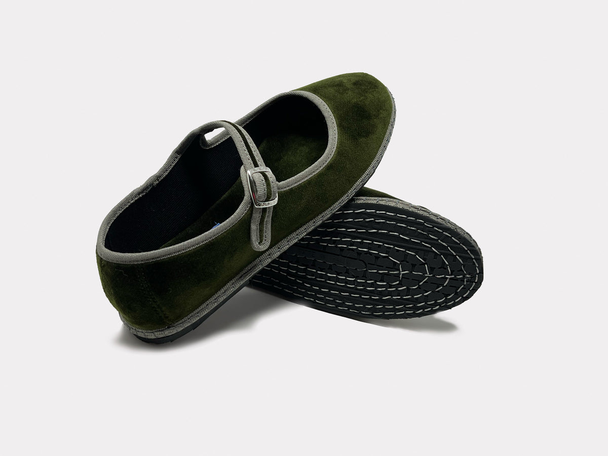 SantM  Mary Jane Furlane Forest Green – product view 3