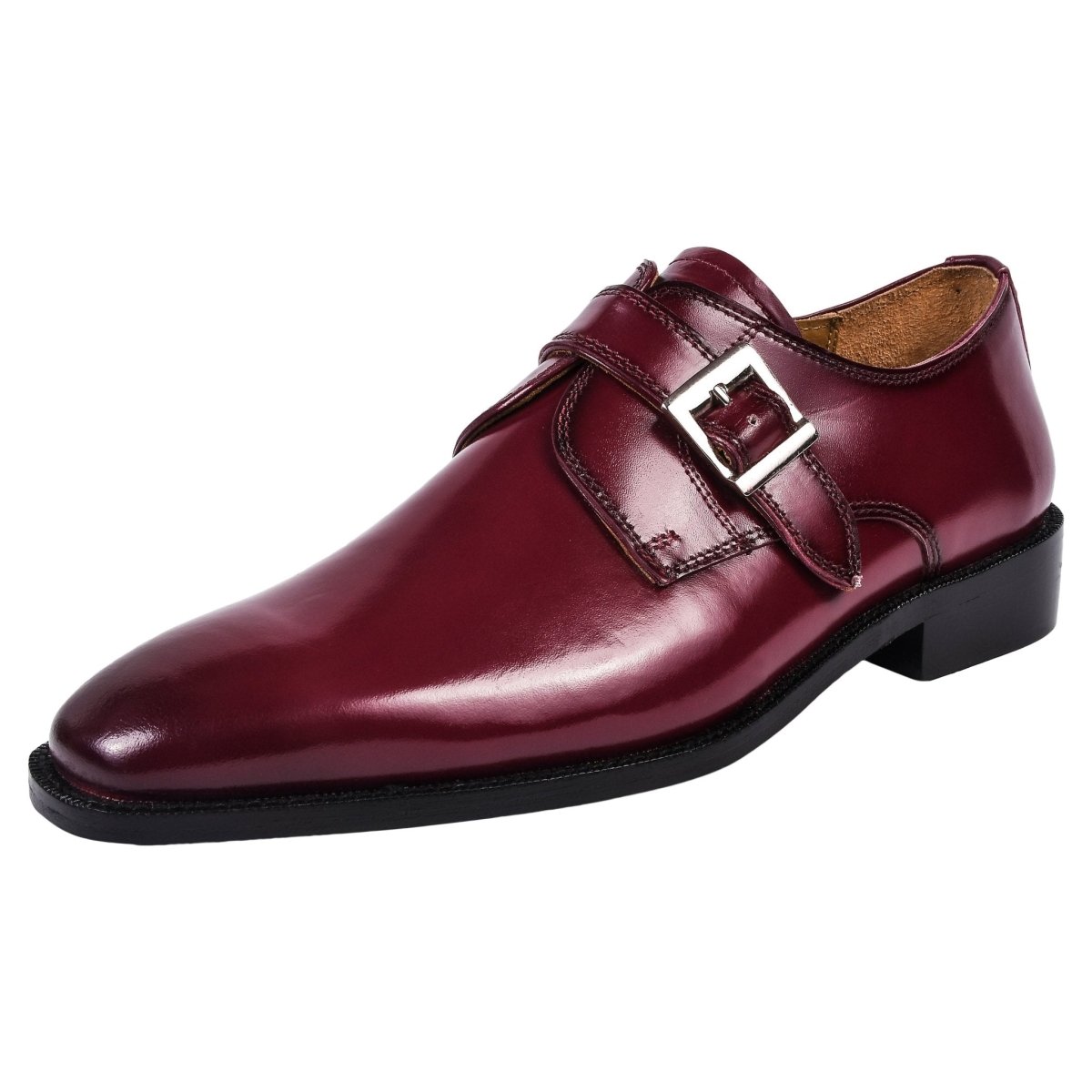 Liberty Zeno GLORIA Genuine Leather Oxford Style Monk Straps Shoe