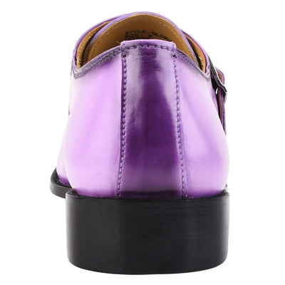 Liberty Zeno GLORIA Genuine Leather Oxford Style Monk Straps Shoe