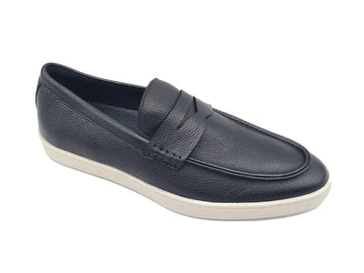 Carrucci Shoes Gorgeous Patina Burnished Penny Loafer Sneaker Calf Leather KS52915