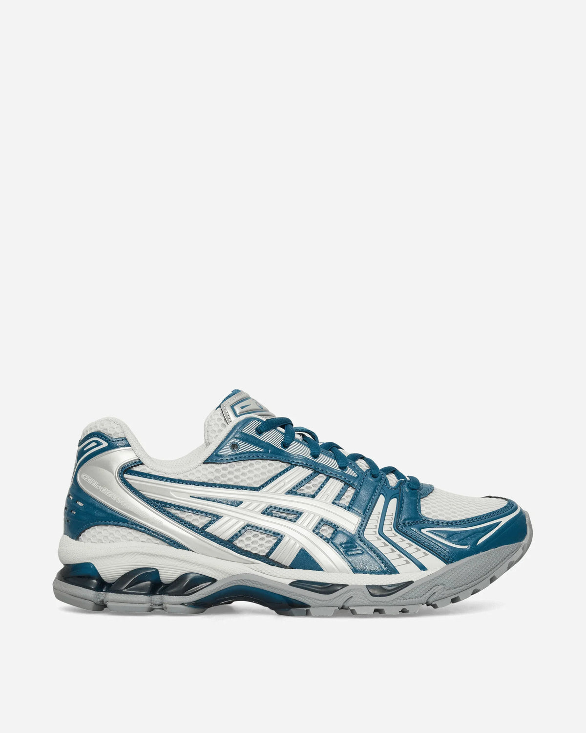 ASICS GEL-Kayano 14 Men's Sneakers — Grey/Silver Mesh Low-Top