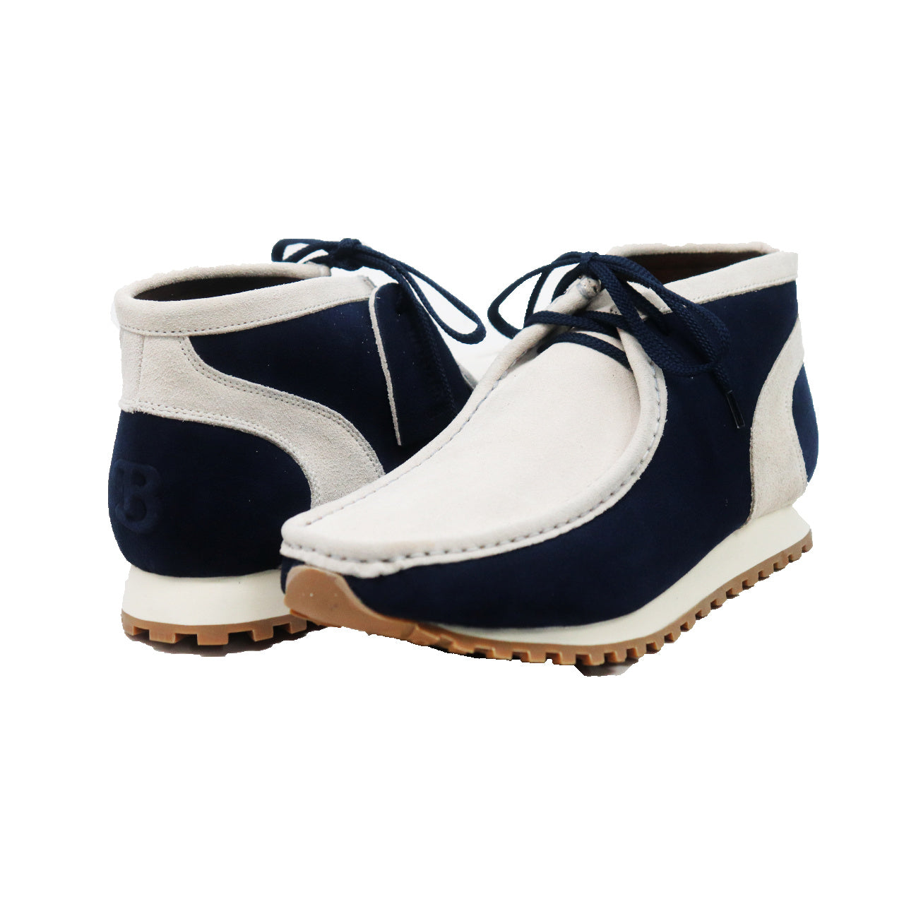 British Walkers New Castle GT Men's Leather and Suede Three Quarter Shoes view 1