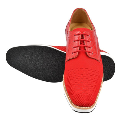 Liberty Zeno Gutta Lizard Print Leather Textile Casual Sneakers