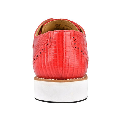 Liberty Zeno Gutta Lizard Print Leather Textile Casual Sneakers