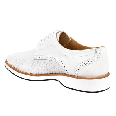 Liberty Zeno Gutta Lizard Print Leather Textile Casual Sneakers