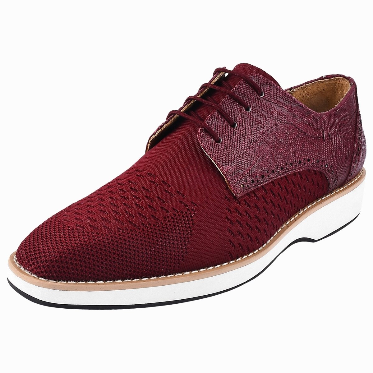 Liberty Zeno Gutta Lizard Print Leather Textile Casual Sneakers