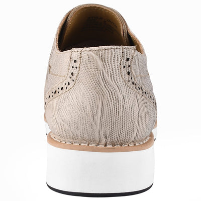 Liberty Zeno Gutta Lizard Print Leather Textile Casual Sneakers