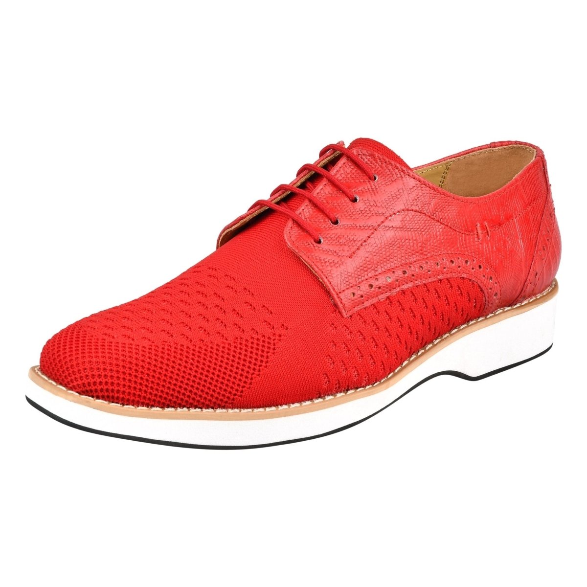 Liberty Zeno Gutta Lizard Print Leather Textile Casual Sneakers