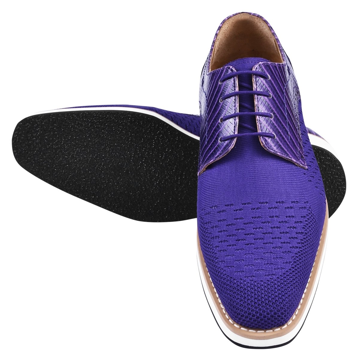 Liberty Zeno Gutta Lizard Print Leather Textile Casual Sneakers