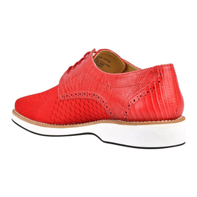Liberty Zeno Gutta Lizard Print Leather Textile Casual Sneakers