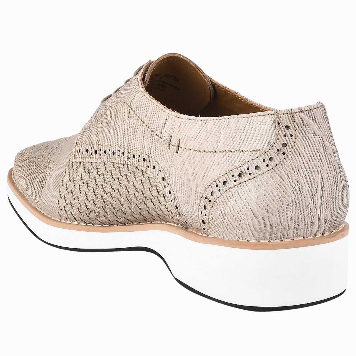 Liberty Zeno Gutta Lizard Print Leather Textile Casual Sneakers