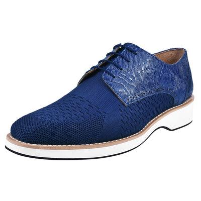 Liberty Zeno Gutta Lizard Print Leather Textile Casual Sneakers
