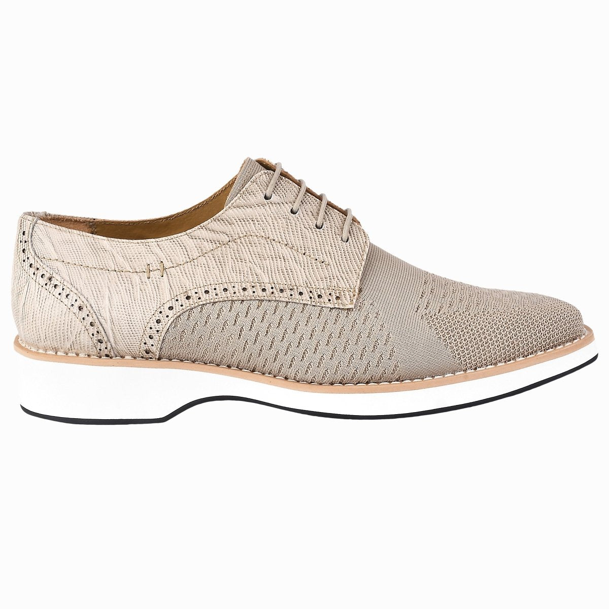 Liberty Zeno Gutta Lizard Print Leather Textile Casual Sneakers